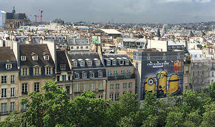 Centre Pompidou - Panorama